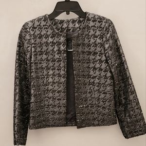 J. Crew metallic blazer